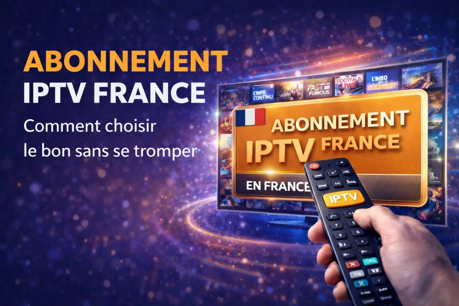 abonnement iptv france offre fiable et claire en France