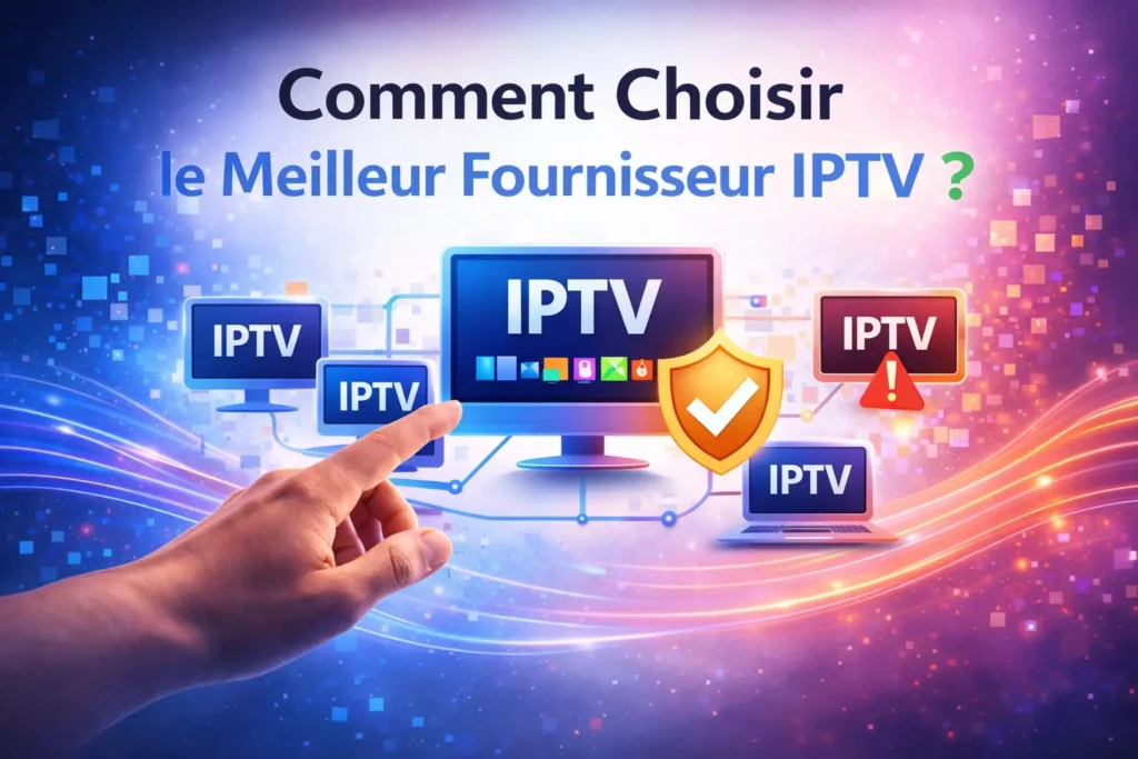 fournisseur iptv fiable en France interface moderne streaming