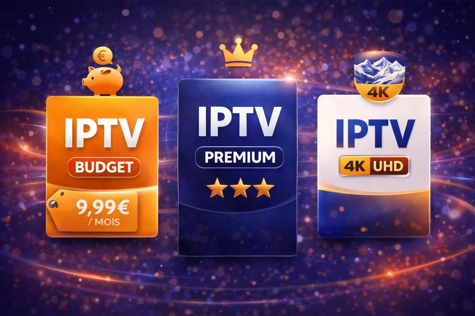 meilleurs abonnements iptv comparaison budget premium 4k